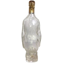 Antique Estate Austrian Figural Penguin Decanter, circa 1940