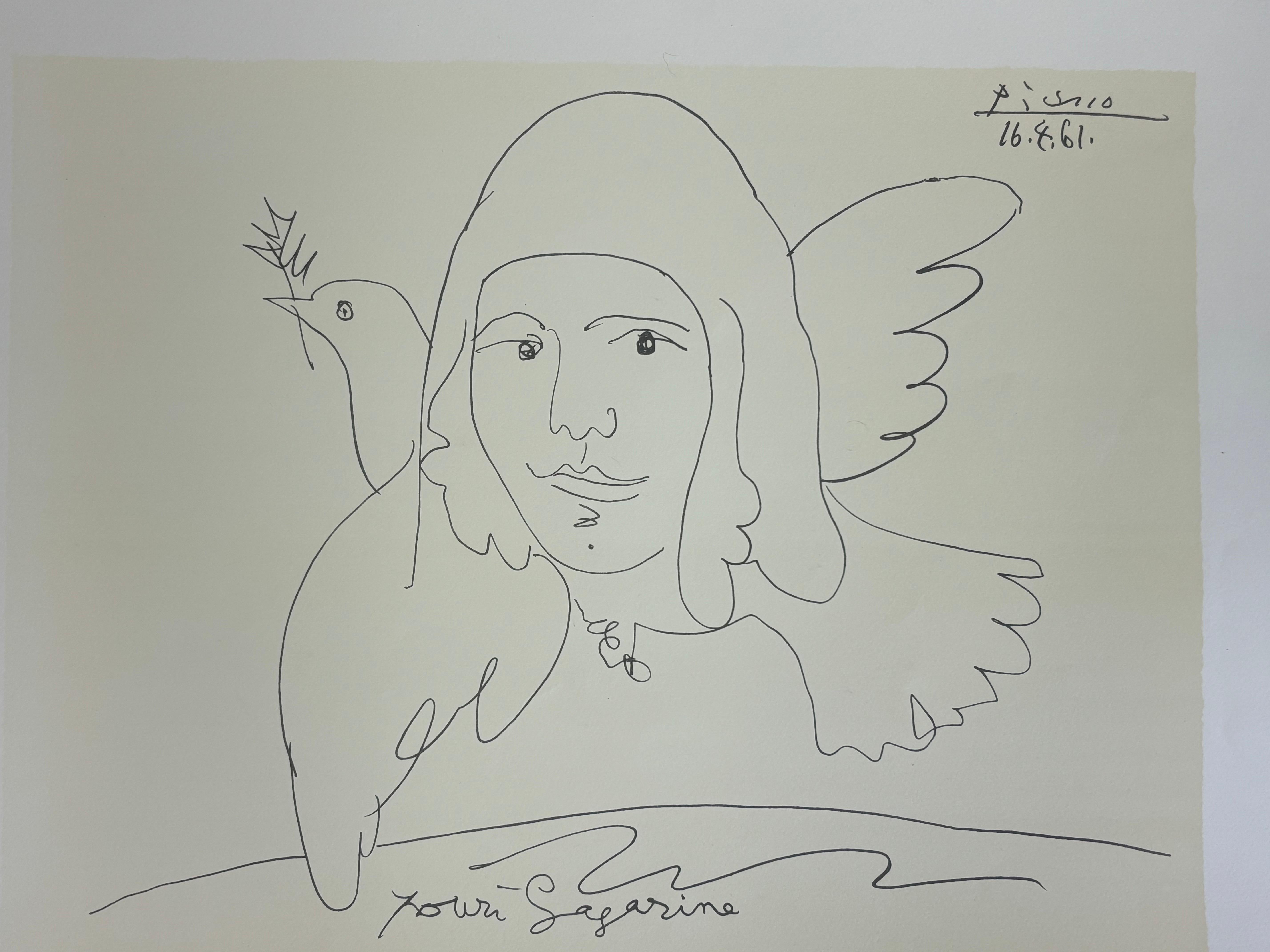 Nachlass Autorisierter Picasso aus Marina Picasso Sammlung 248/500 (Moderne) im Angebot