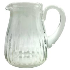Used Estate Baccarat Crystal Lorraine Pitcher