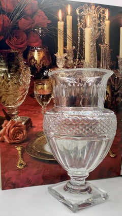 Bienes Baccarat Musee de Cristalleries Edición Capmana Forma Imperio Jarrón