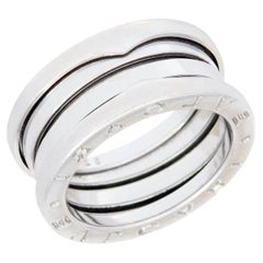 Estate BULGARI 18k White Gold Ring