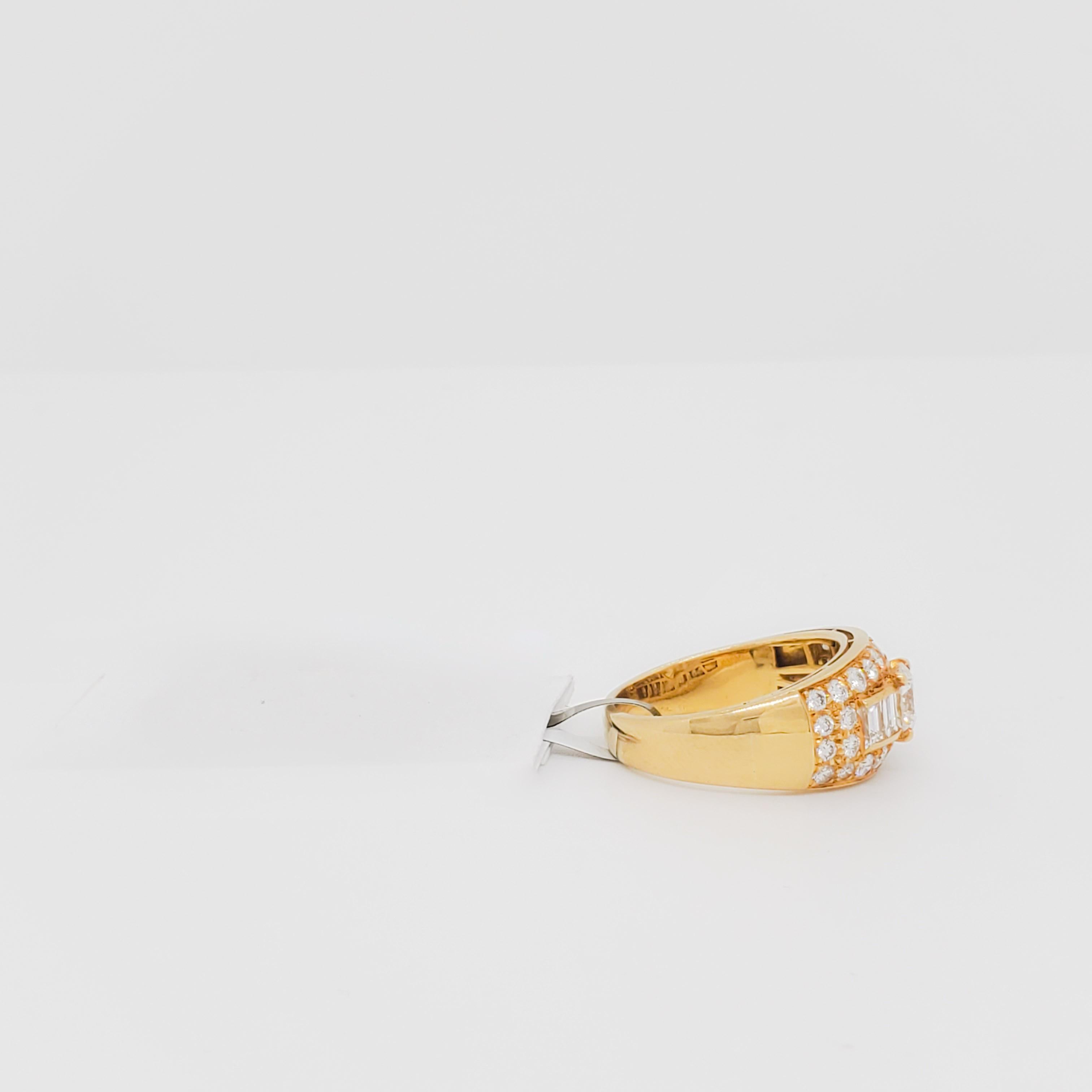 bulgari baguette ring