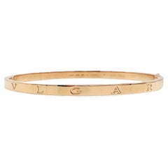 Estate Bvlgari Bangle en or rose 18 carats