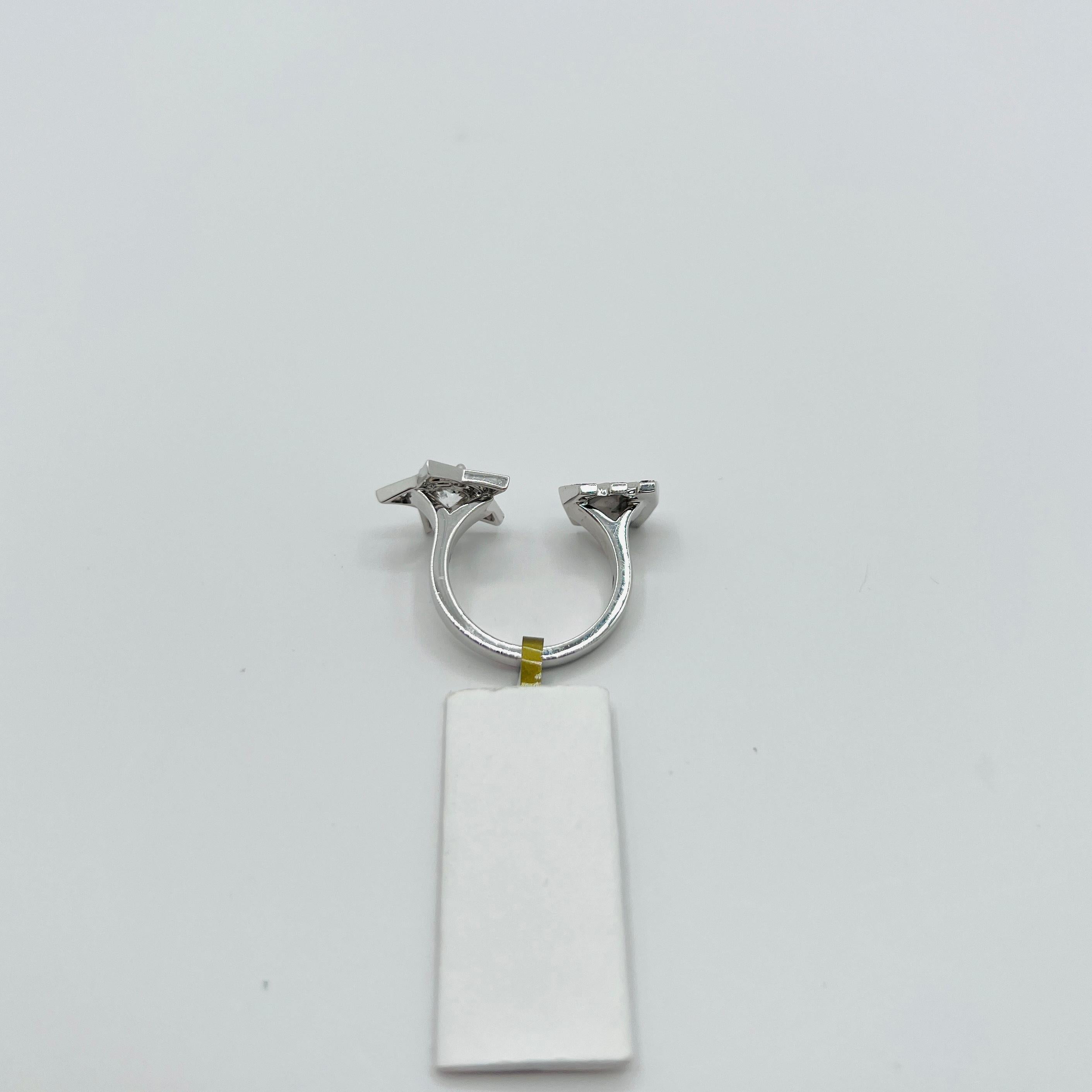 Estate Chanel Weißer Diamant Runder 