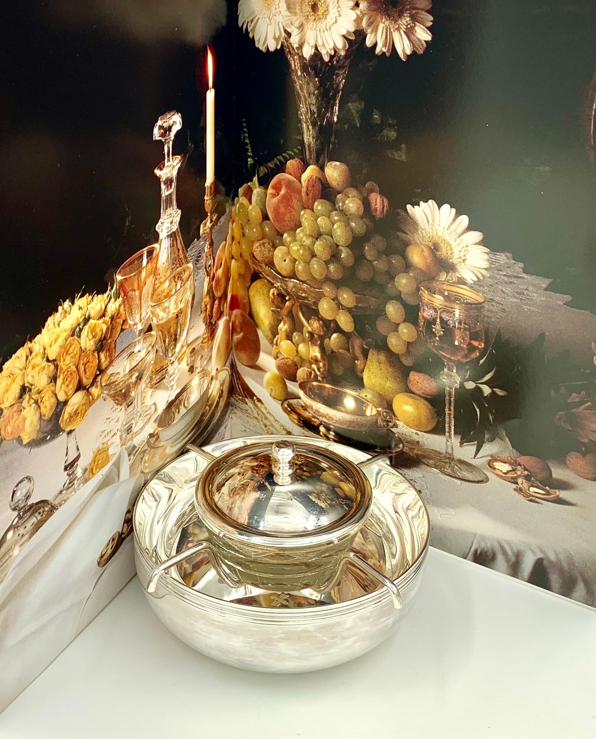 Estate Christofle Albi Caviar Serving Set, France 6