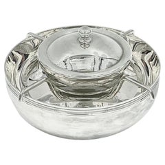 Estate Christofle Albi Caviar Serving Set, France