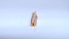 Estate Circa 1918 Tie Bar / hair pin 14kt Gold Bright Tourmaline*