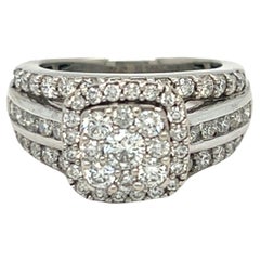 Chanel Eternal No 5 Diamond Ring in 18K White Gold at 1stDibs