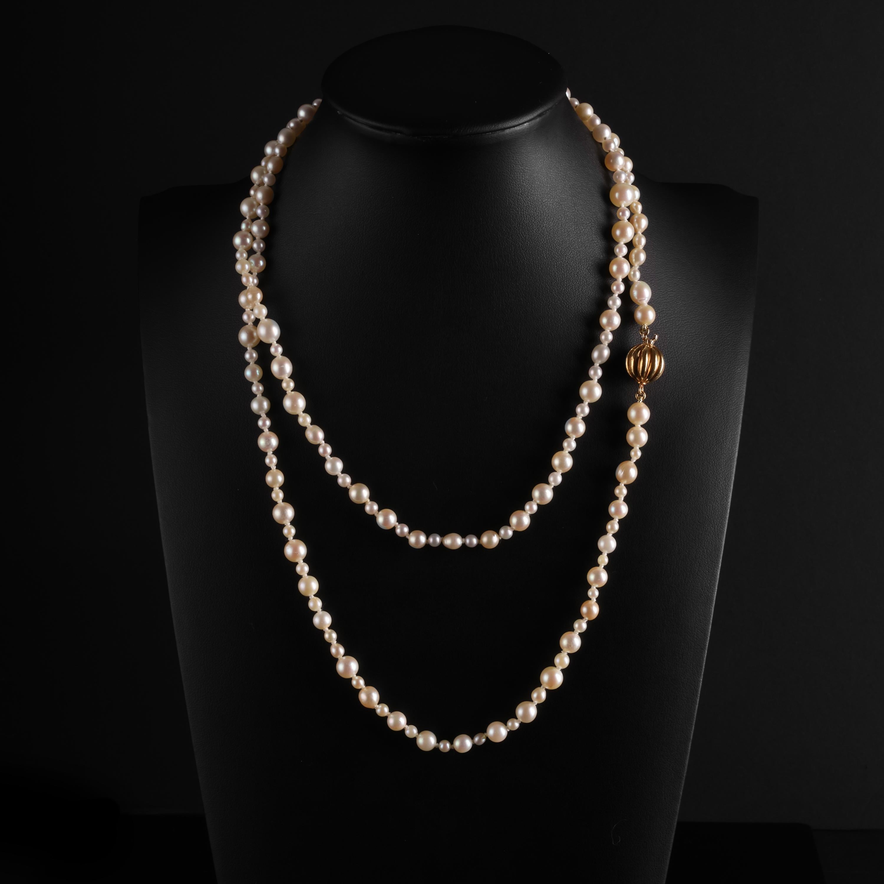 Bead Estate Cultured Akoya Pearl Necklace from Italy 38