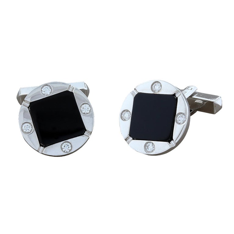 Boutons De Manchette Onyx Noir Viking En Argent Sterling 925 – Design Viking Masculin Élégant Pour Smoking Et Costume