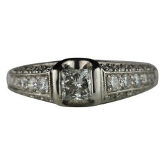 Estate Diamond Cluster Ring