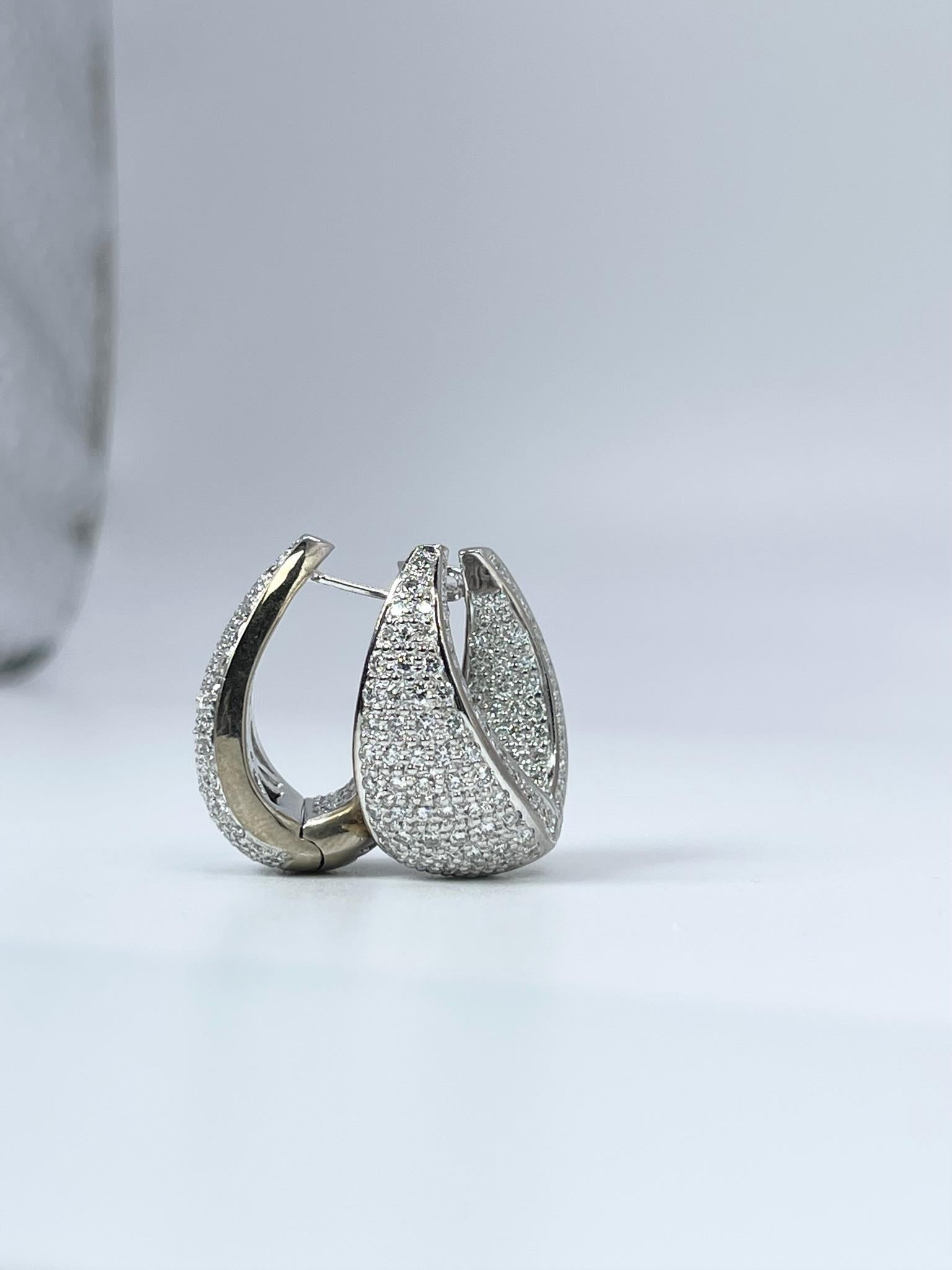 luxury diamond earrings