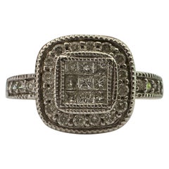 Estate Diamond Quad Ring