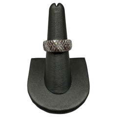 Estate Diamond Ring in 14kt White Gold - 1.10ctw Diamonds, Size 7