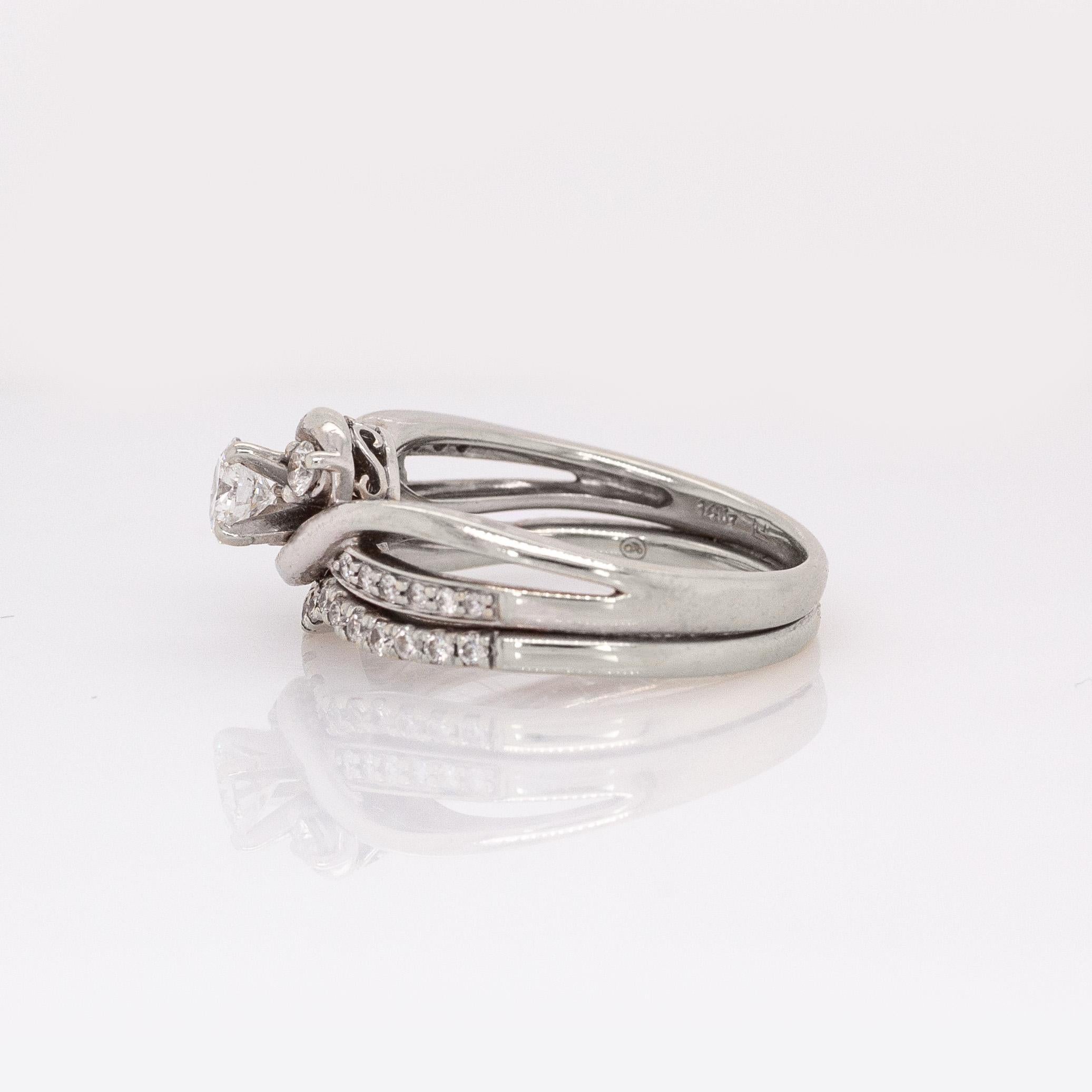 Alianza de boda con diamantes naturales: Oro macizo 14K, 4mm en Excelente estado para la venta en Columbus, OH