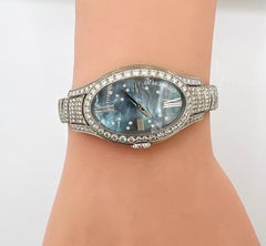 Estate Dimodolo White Diamond Watch in 18K White Gold