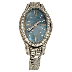 Estate Dimodolo White Diamond Watch in 18K White Gold