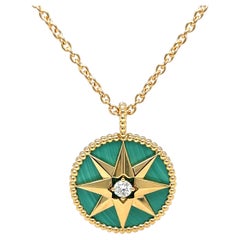 Estate Dior Rose des Vents Medallion Necklace