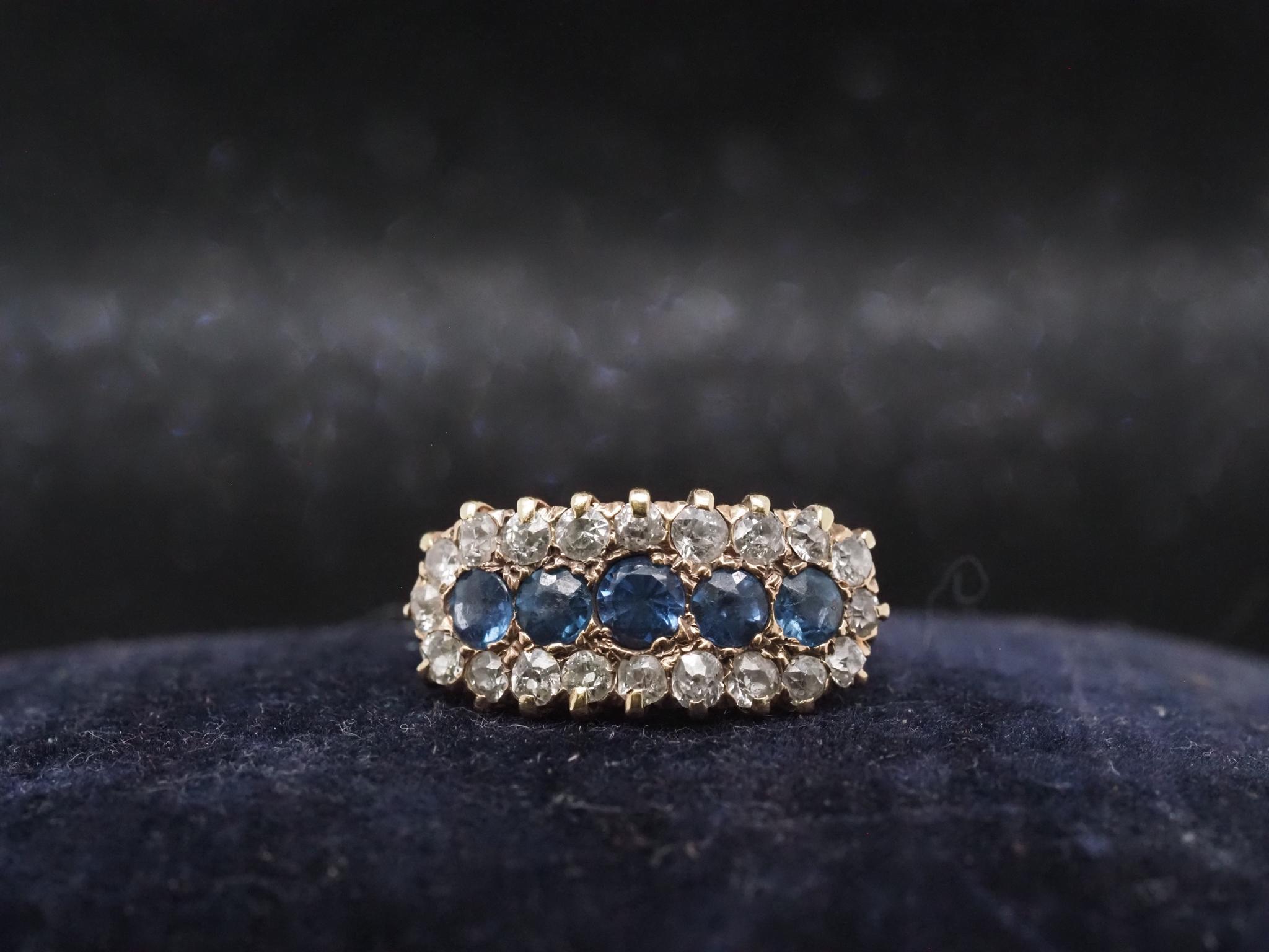 Anello di proprietà in oro 14K con zaffiro e diamante Old Mine - VHK#998

Dettagli dell'articolo:
Anno: 1900
Misura dell'anello: 5 (misura notevole)
Tipo di metallo: oro giallo 14 carati [con marchio di garanzia e testato]
Peso: 3.9 grammi

Dettagli
