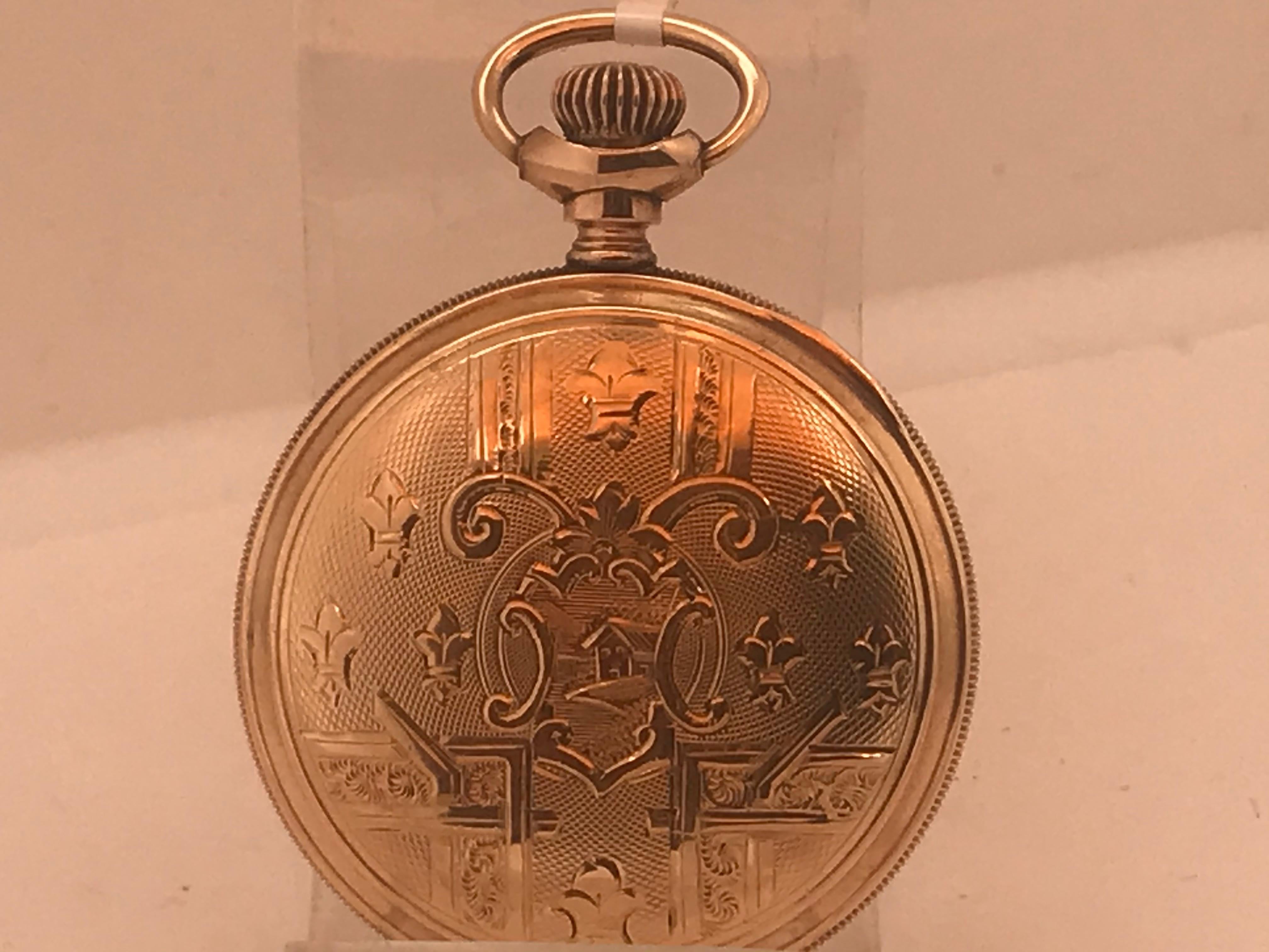 Women's or Men's Estate Elgin Pocket Watch For Sale