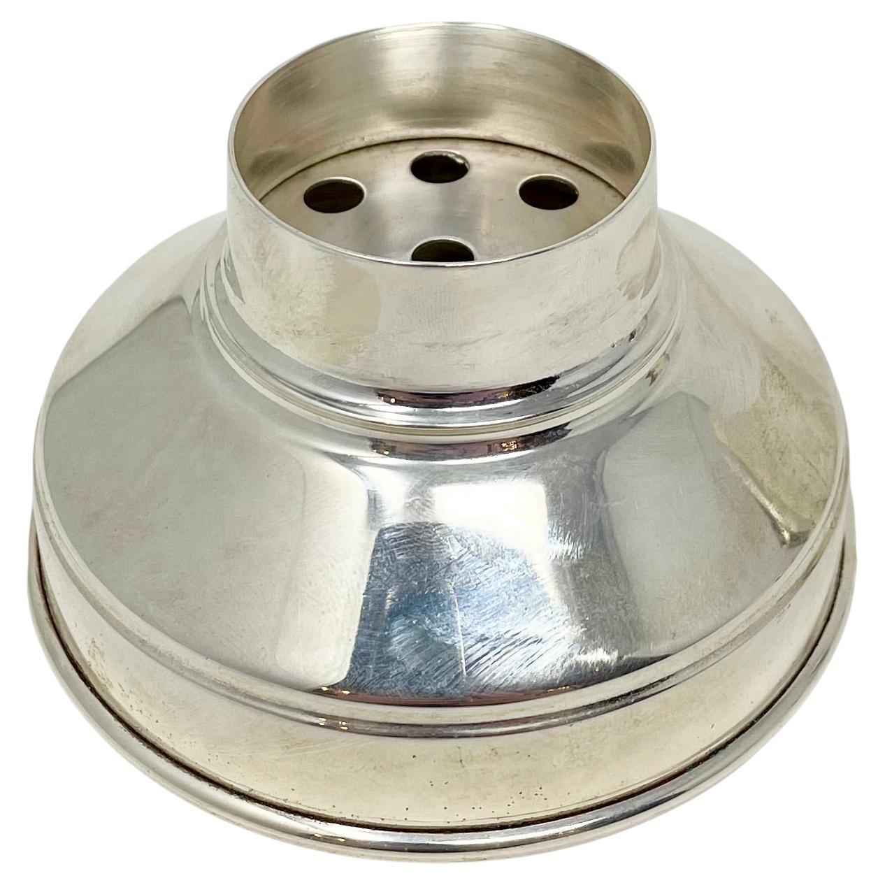 Coctelera inglesa de Birmingham con baño de plata 