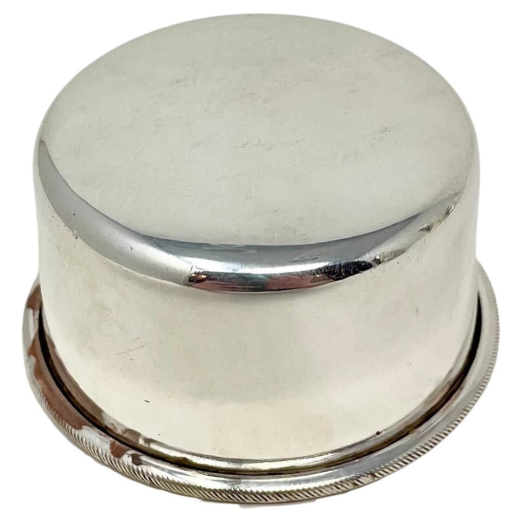 Englischer versilberter Birminghamer Shaker „Gaskell & Chambers“ aus Nachlass, um 1930. im Angebot 2