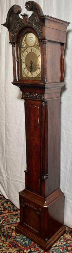 Estate English "Grandmother" Clock with Westminster Chimes Striker