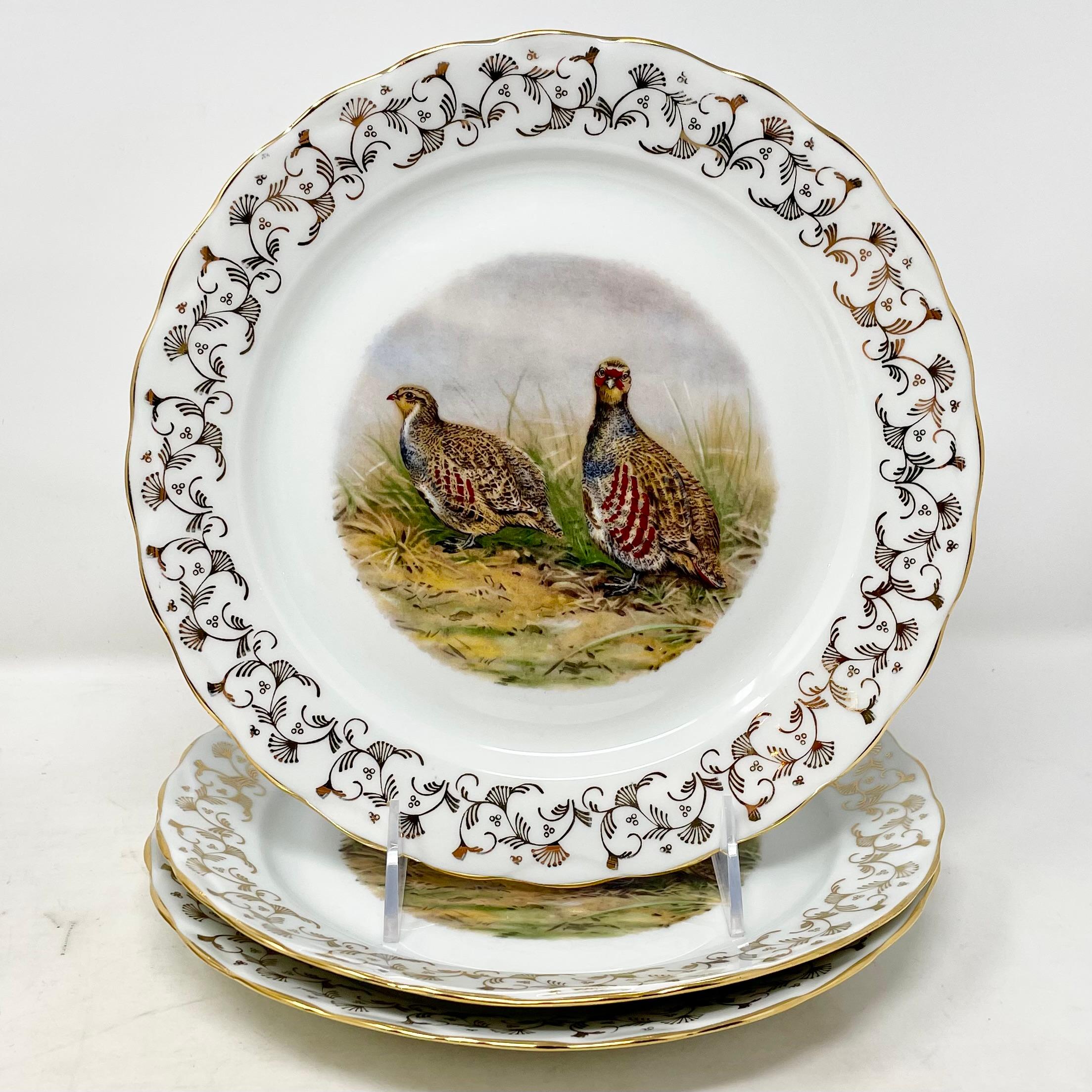 Service de 11 pièces en porcelaine de Limoges, 10 assiettes et 1 plateau en vente 1