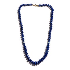 Collana Estate Genuine Sleeping Beauty in turchese e lapislazzuli in oro