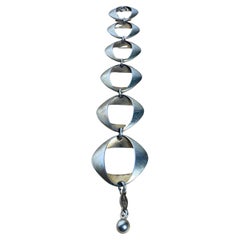 Estate Georg Jensen Sterling Silver Bracelet by Henning Koppel No 190