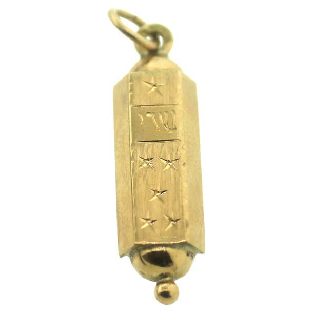 24K Vergoldeter Auto Mezuzah Mit Schriftrolle – Hebräisch, Kabbala, Jüdisches Geschenk | Judaika Fürs Fahrzeug 24K Vergoldeter Auto Mezuzah Mit Schriftrolle – Hebräisch, Kabbala, Jüdisches Geschenk | Judaika Fürs Fahrzeug