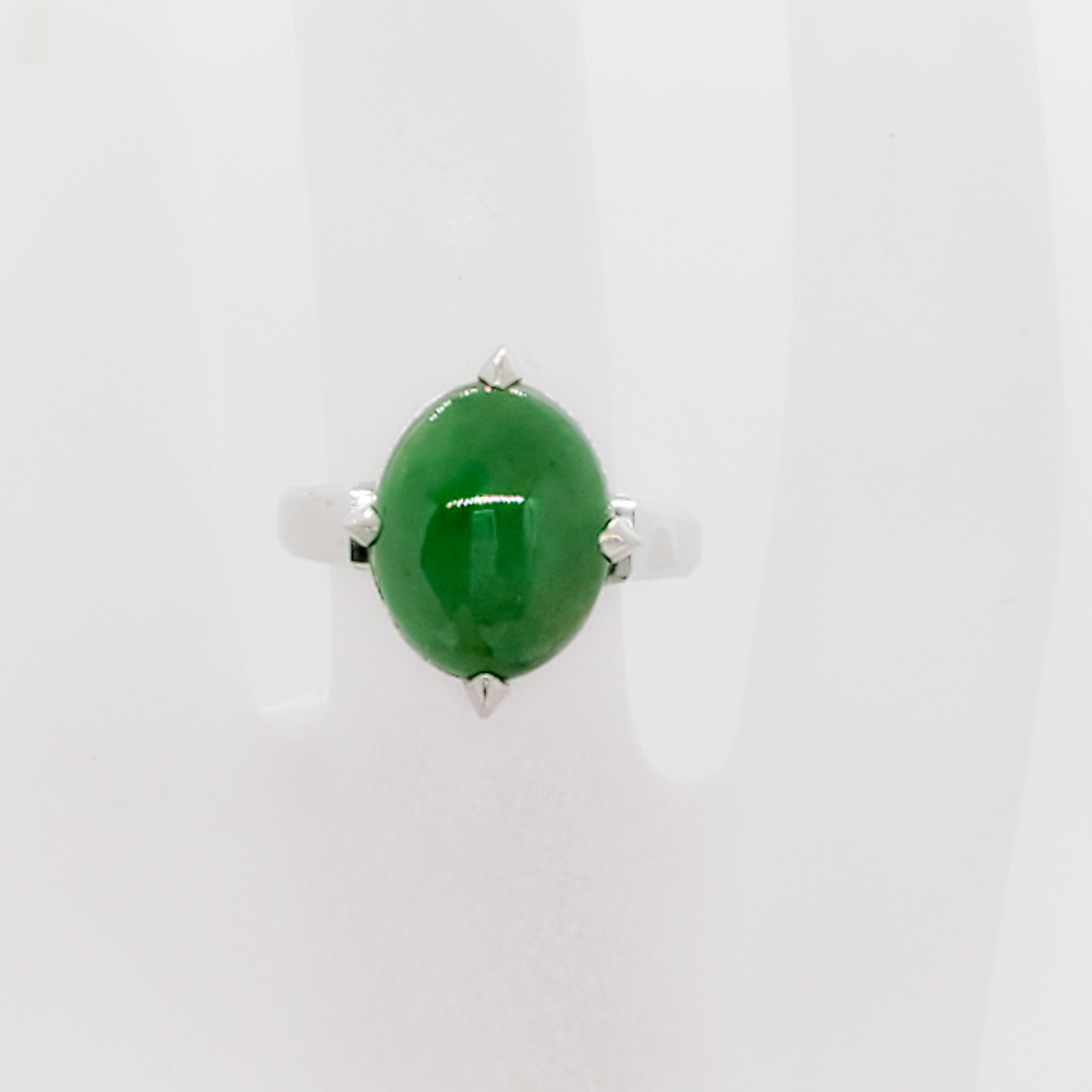 jade dome ring