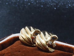 Gucci-Ohrringe aus 18 Karat Gelbgold – VHK#503a