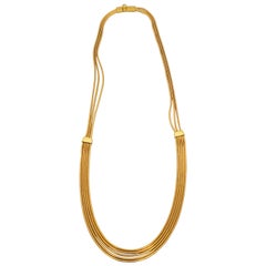 Estate H. Stern Yellow Gold Necklace in 18k