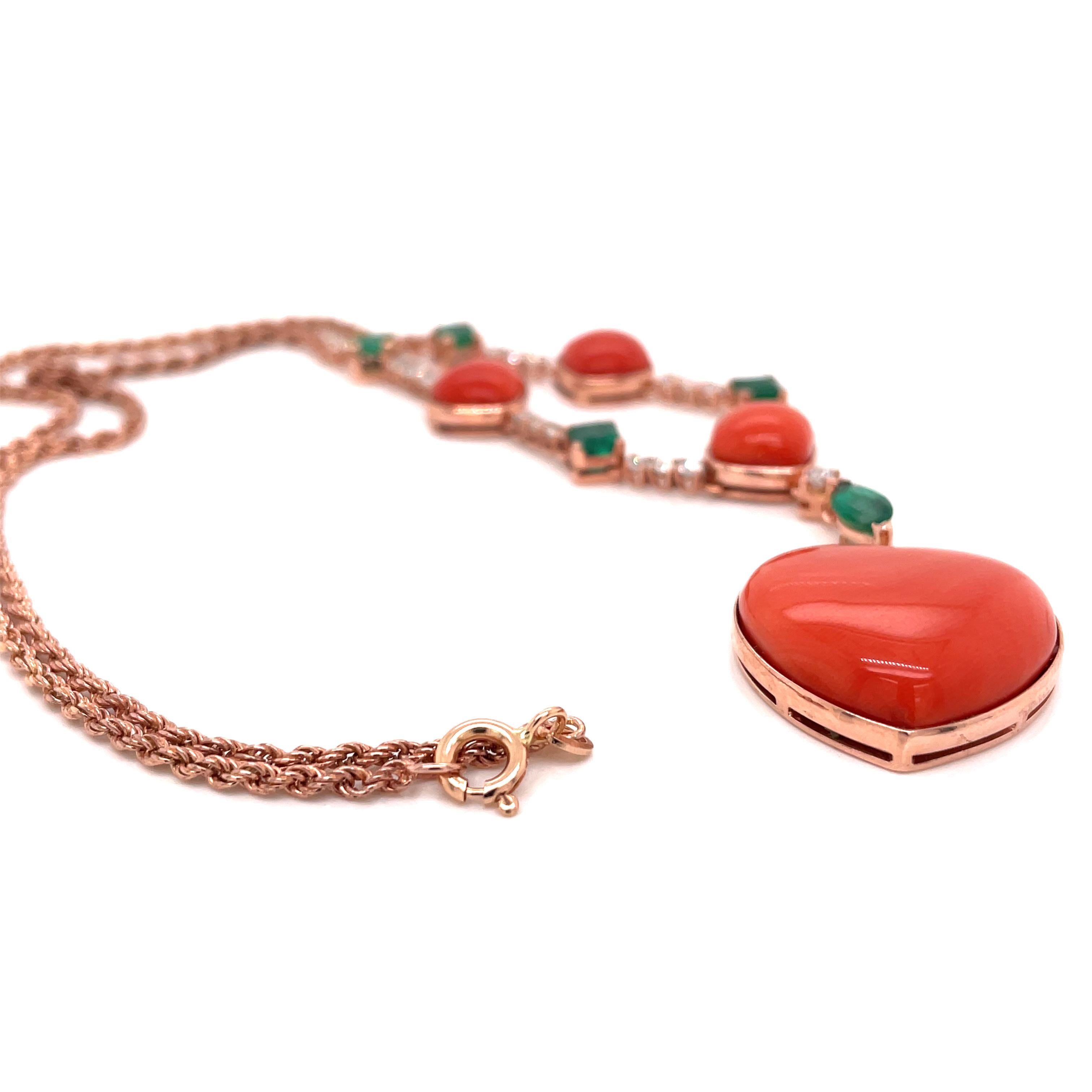 sardinian coral necklace