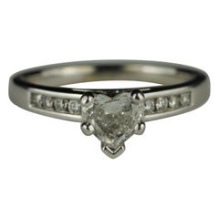 Estate Heart-Shaped Diamond Ring