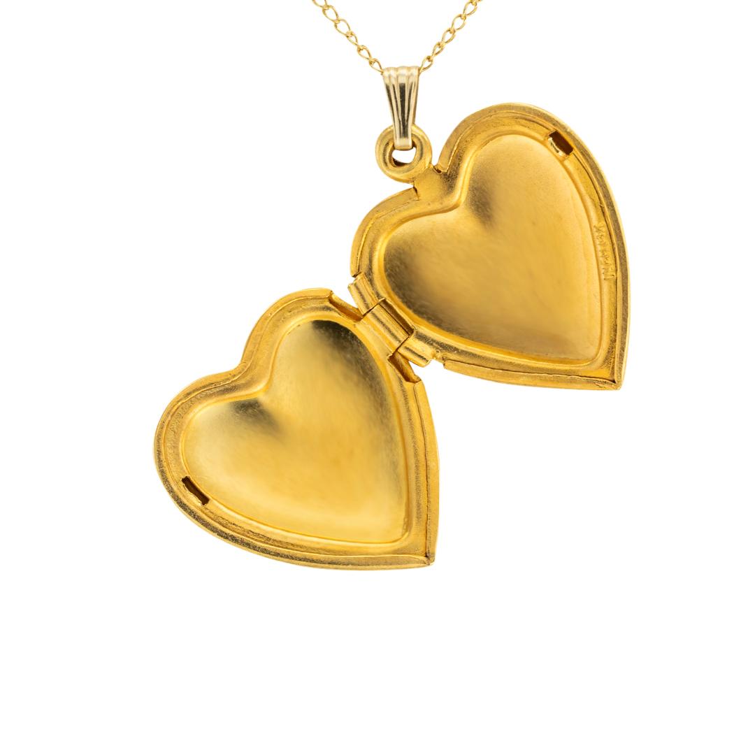 necklace lockets heart shaped