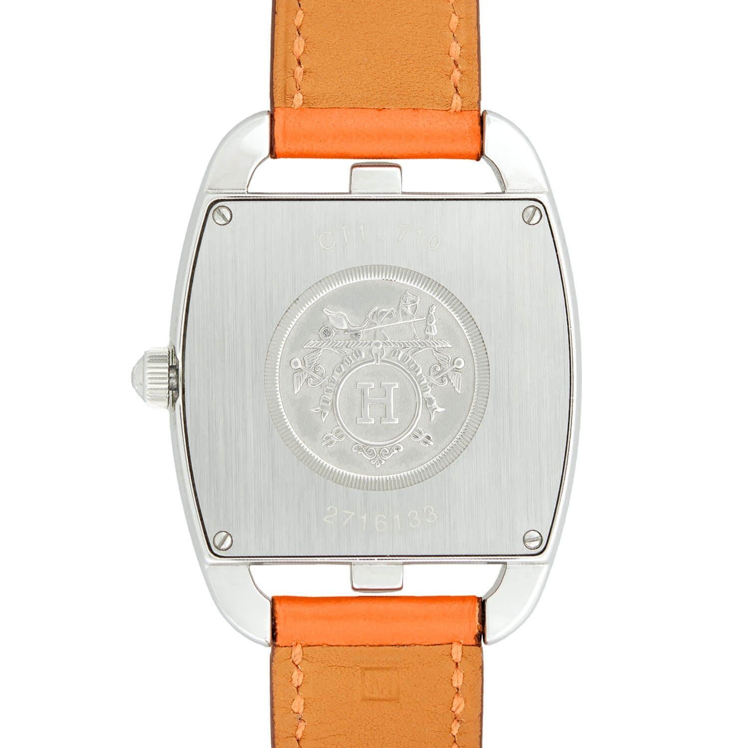 Estate Hermes Cape Cod Tonneau Wrap-Around Uhr für Damen oder Herren im Angebot