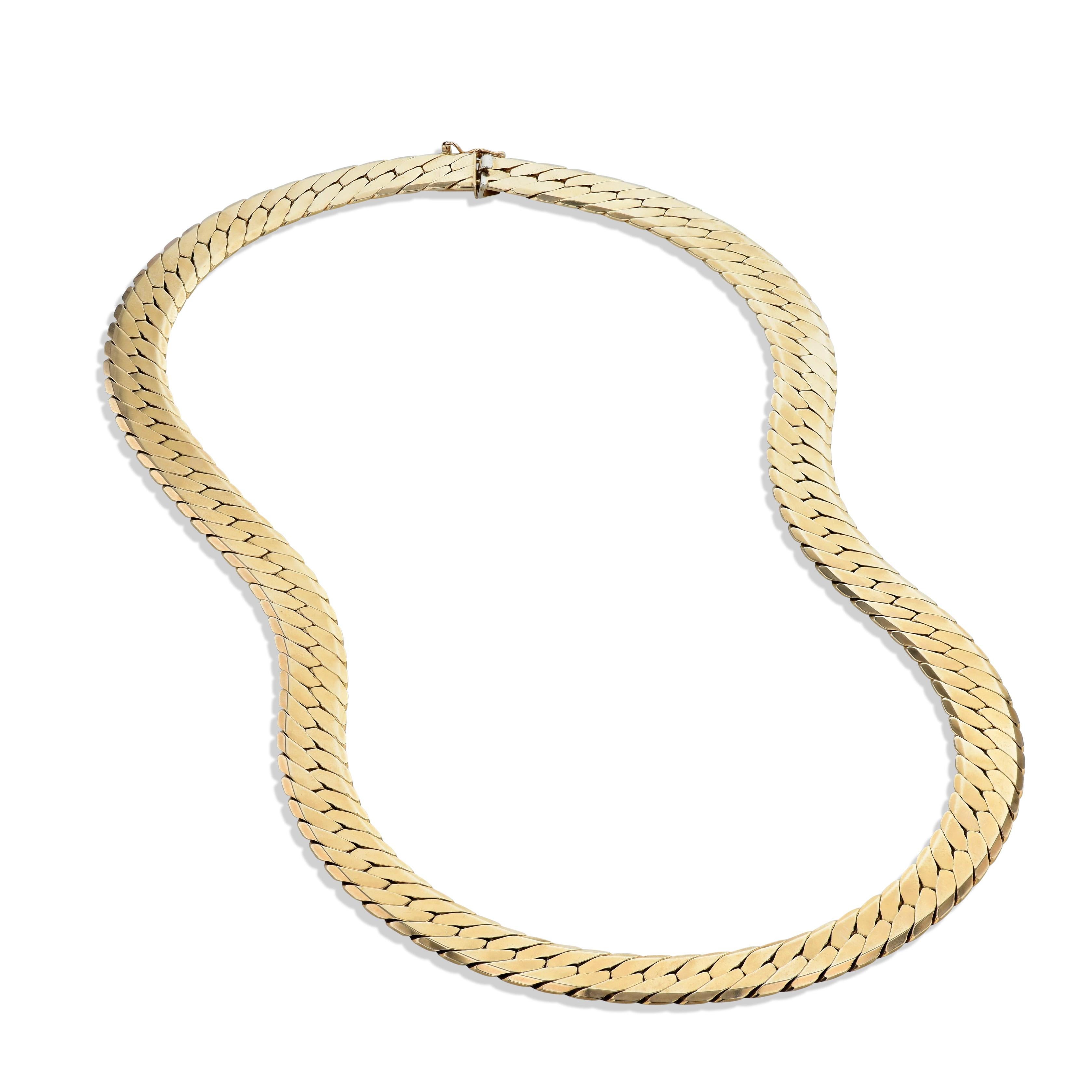 20 inch white gold chain