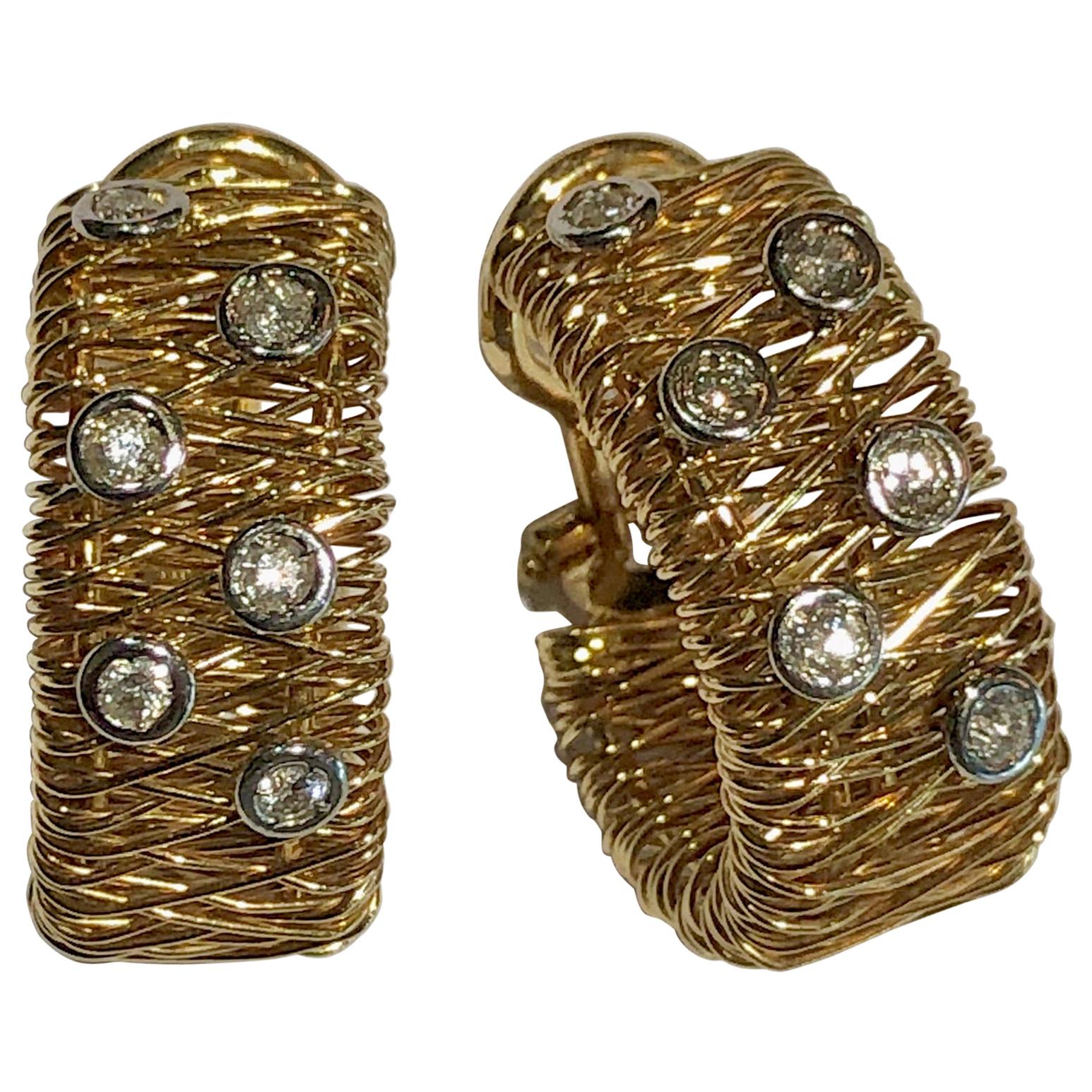 Jewellery Earrings Clip-On Earrings Vintage Inspired of Three pairs of Clip on Earrings 