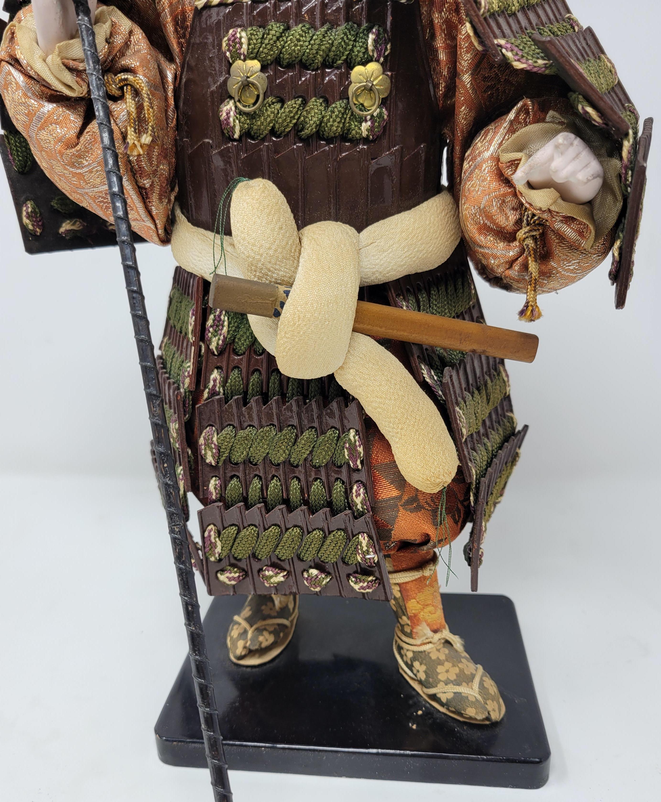 20th Century Estate Intricately Made Japanese Samurai Figure, Circa 1960.