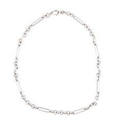 Estate Italian 14k Watch Chain Necklace 16"