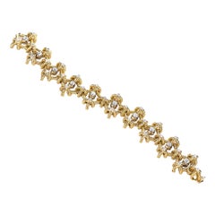 Estate Italian Designer 18 Karat Gold 4 Carat Diamond 93 Grams