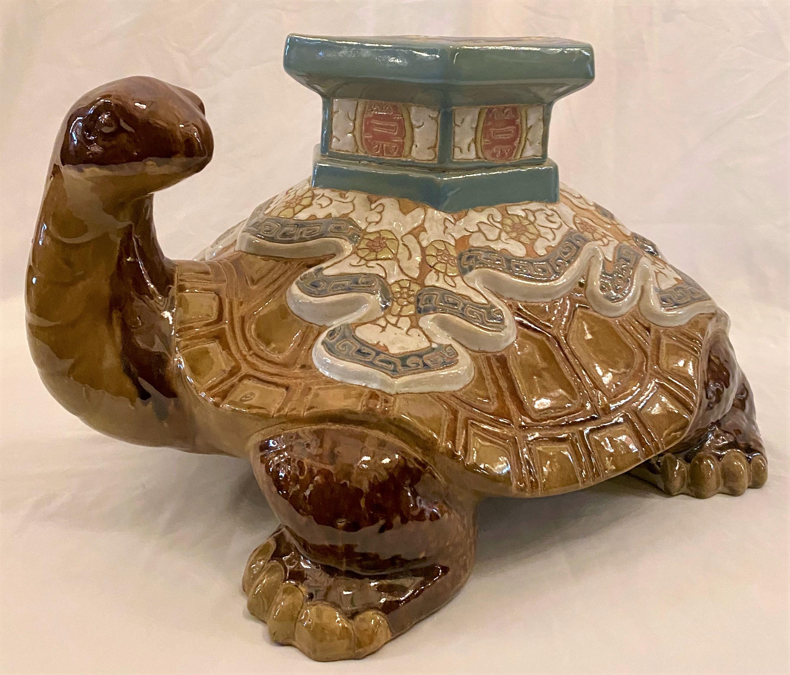Rare estate Italian glazed ceramic 