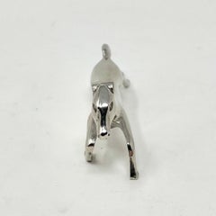 Estate Italian Silver-Plated Figural "Horse" Knife Rest, circa 1950's