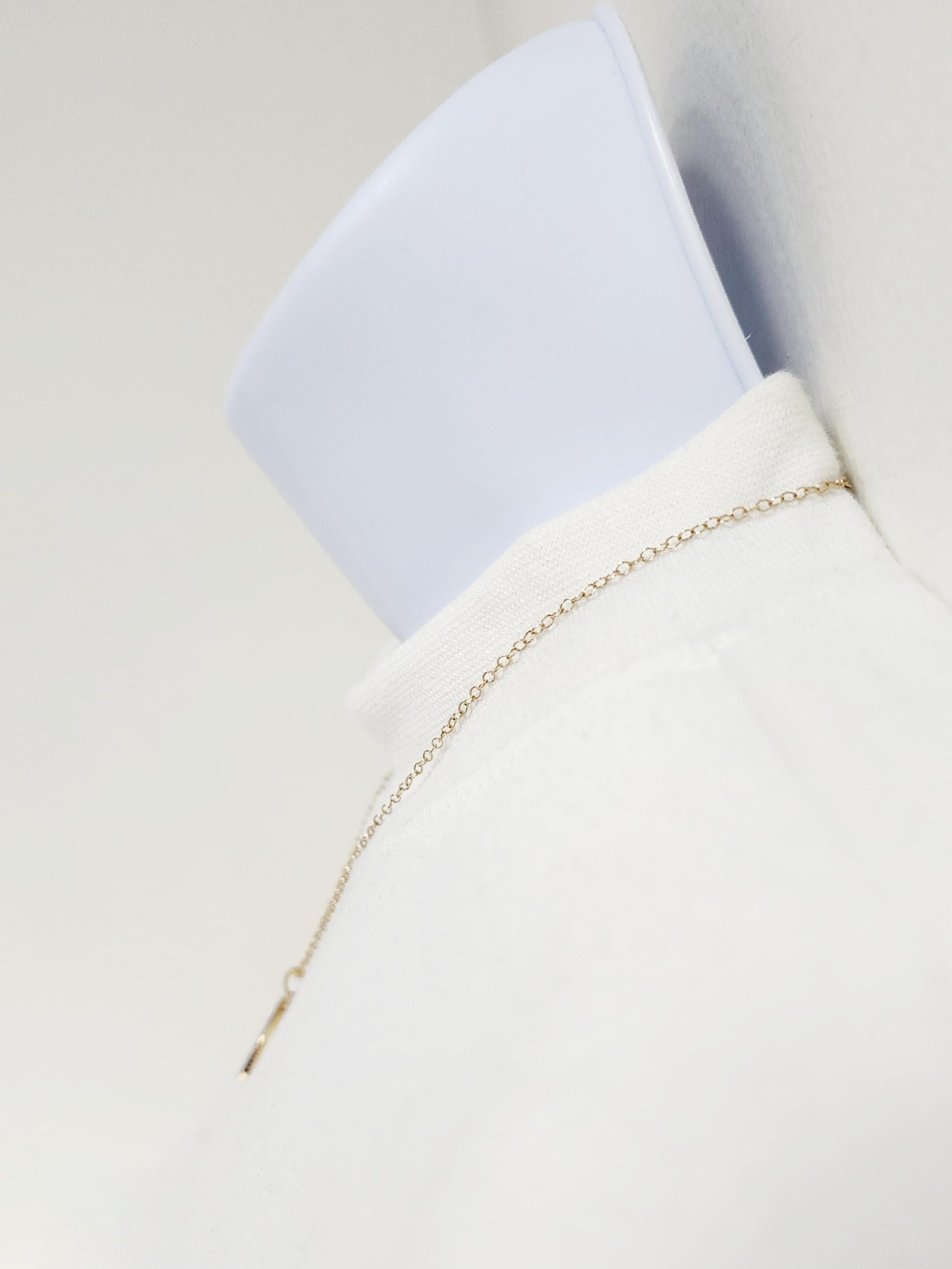 Lapis Lazuli Necklace in 14k Yellow Gold In New Condition In Los Angeles, CA