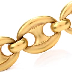 Estate Large Weingrill 18 Karat Anchor Link Bracelet