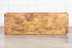 Estate Made Georgian Bleached Country Elm & Pine Dresser Base