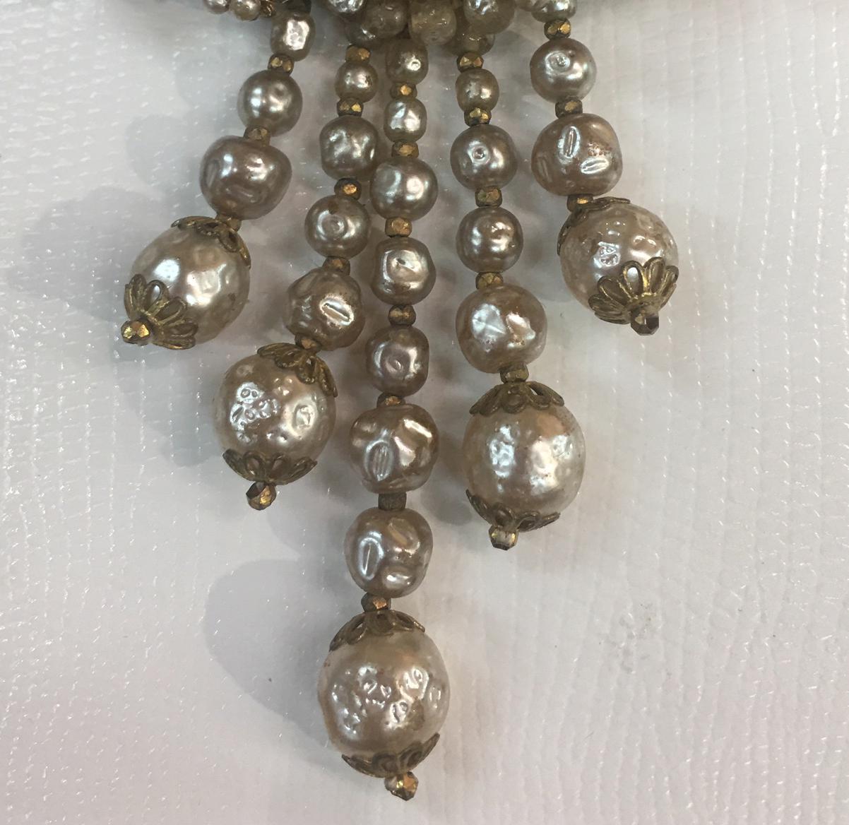 miriam haskell brooch vintage jewelry
