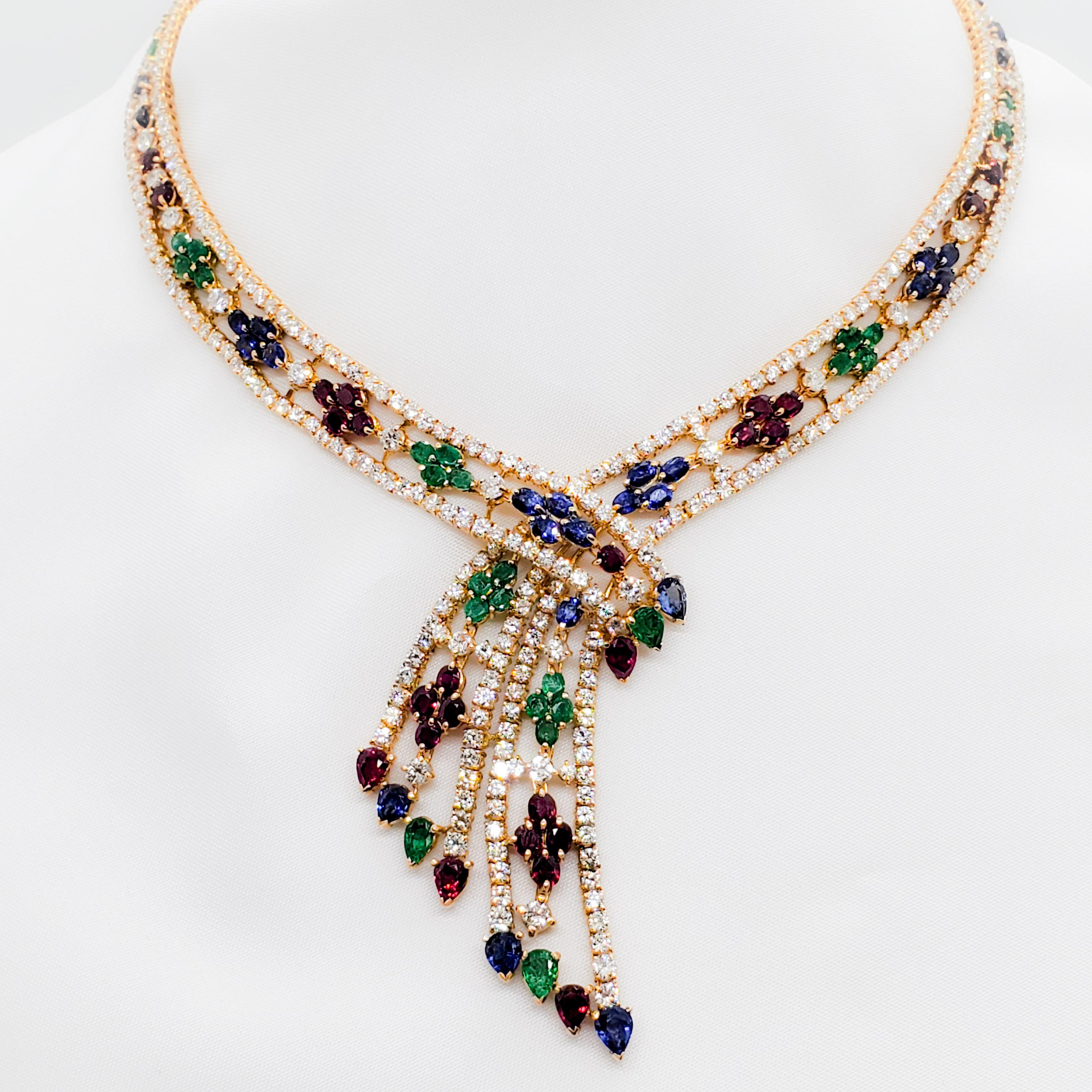 Estate Neiman Marcus Necklace, Earrings, Bracelet, and Ring Set in 18 Karat 5